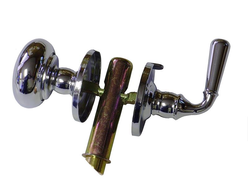 Screen and Storm Door Lock 980: US26  625  Polished Chrome