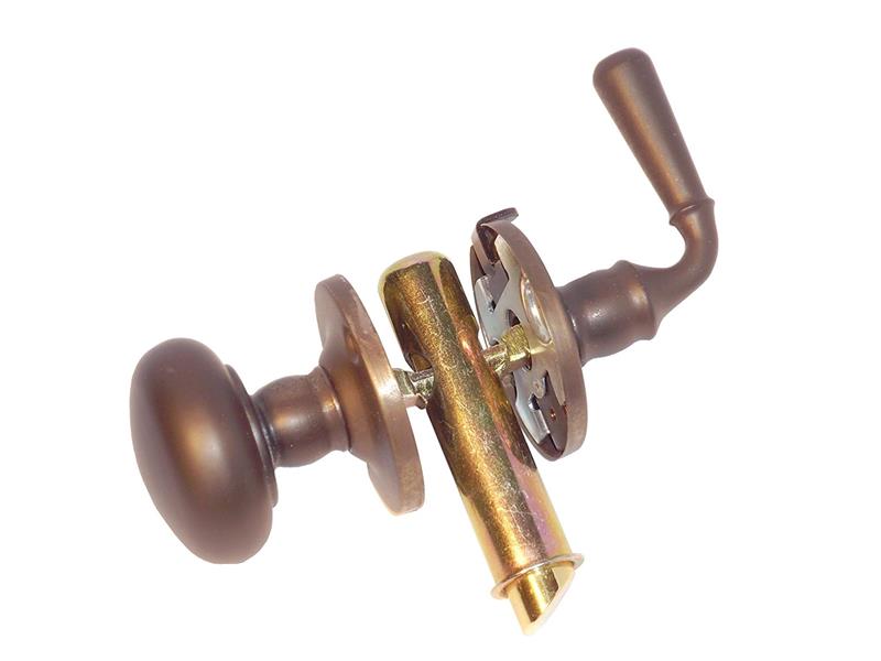 Screen and Storm Door Lock 980: 716 Aged Bronze