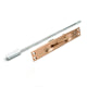 Door Flush Bolt 12" manual, Satin Bronze 612