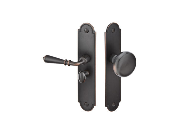 Arch Mortise Screen/Storm Door Lock US10B 613 Oil Rubbed Bronze