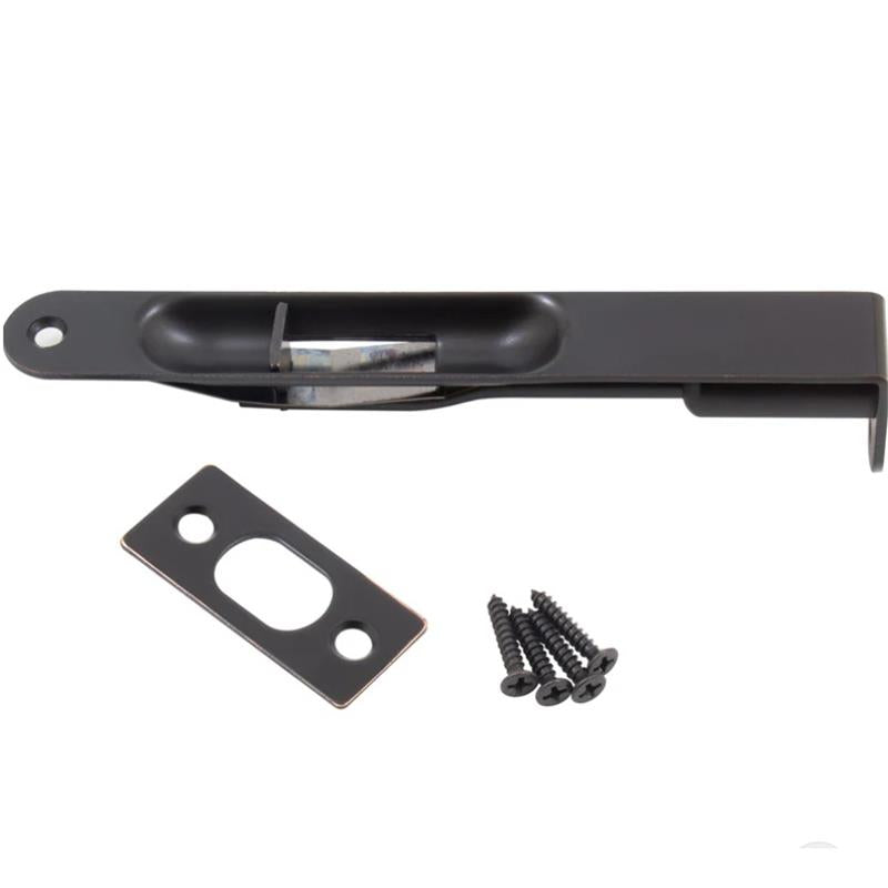 Flush Bolt- 6" Manual Round Corner-613 US10B Oil Rubbed Bronze