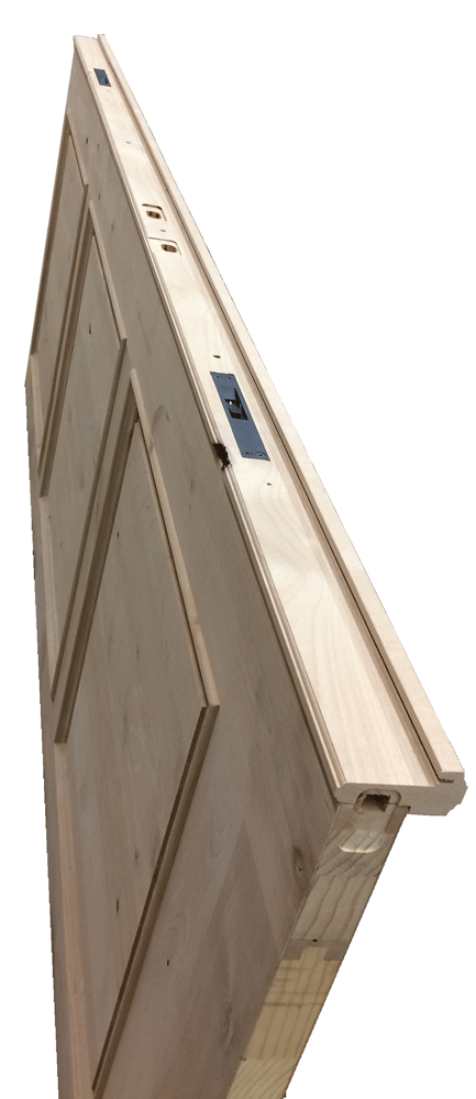 1308 Wood Astragal shown on door