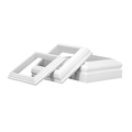 HBG Square cap base set with neckmold